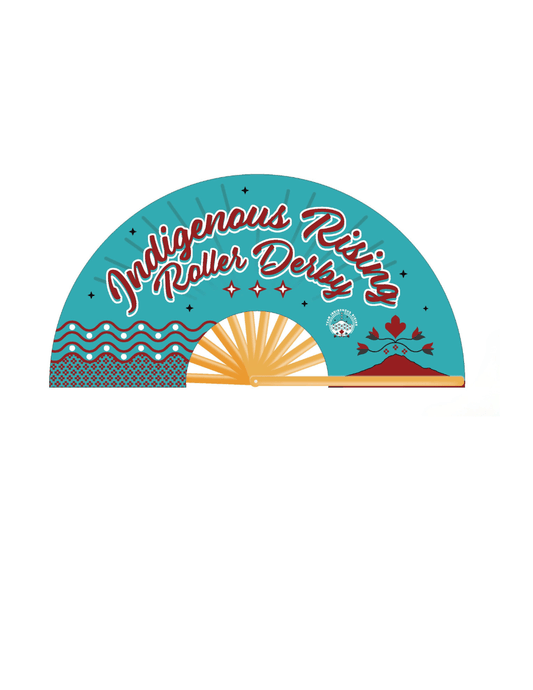 Indigenous Rising Clacker Fan