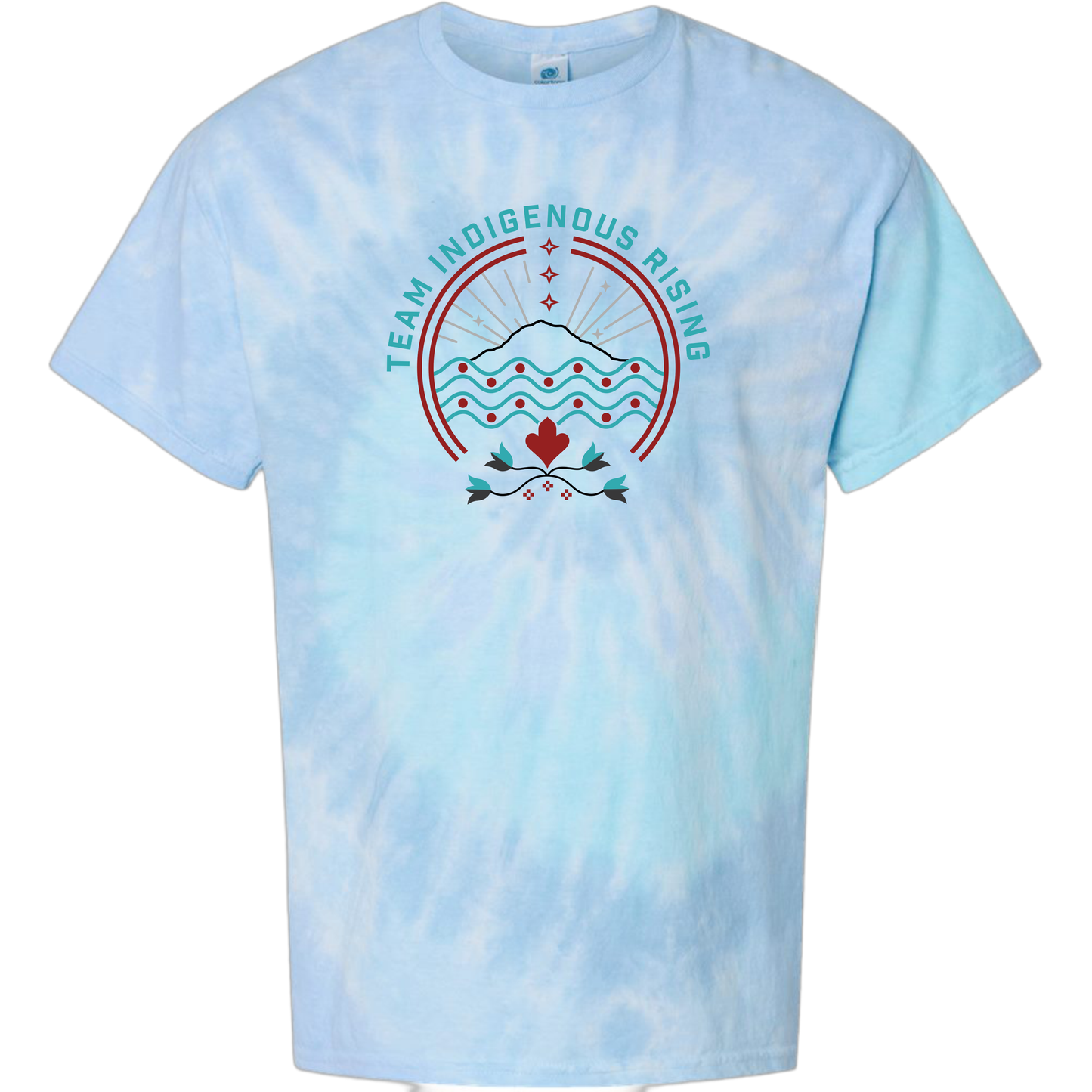Adult Tie Dye T-shirt (Blue)